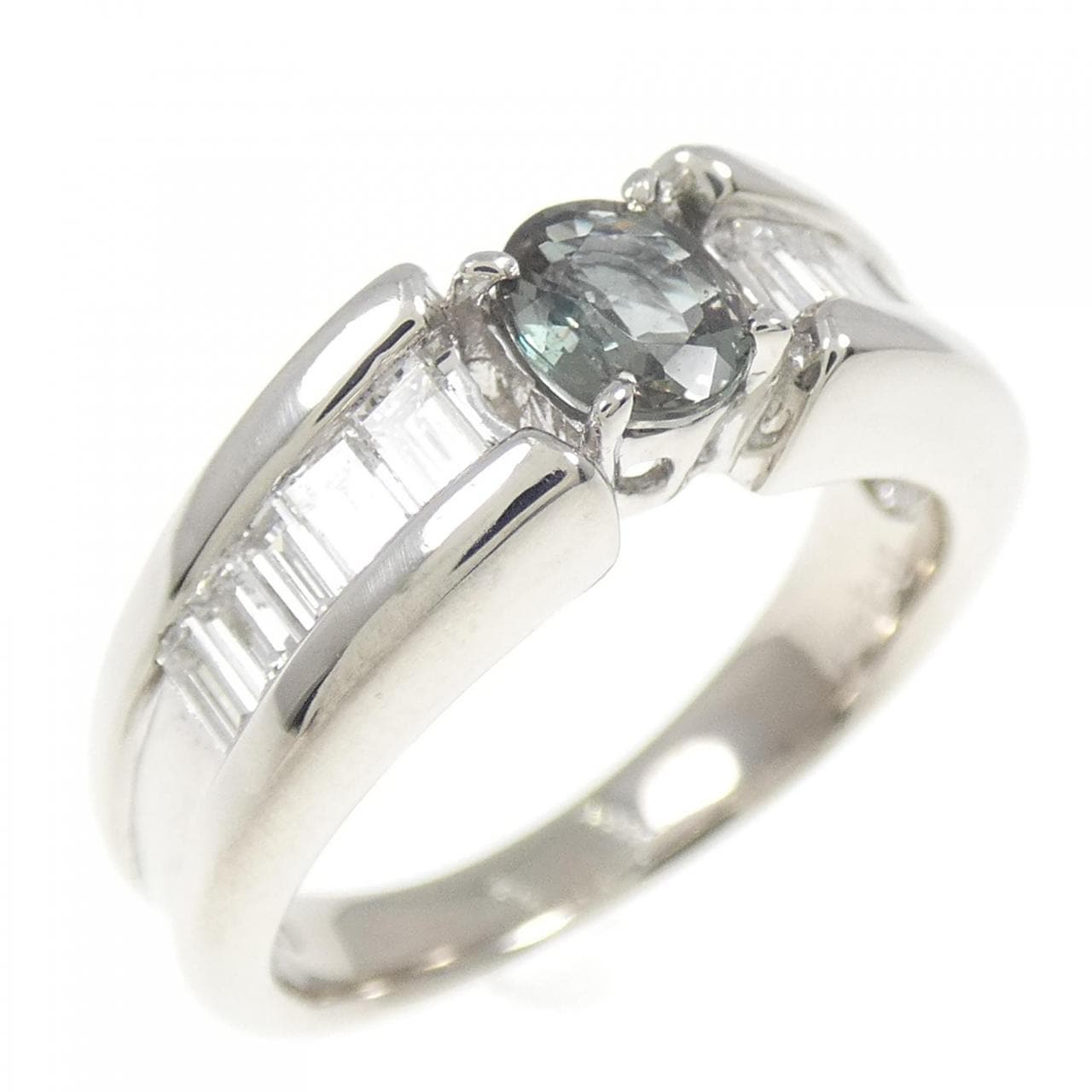 PT900 アレキサンドライト リング 0.393CT