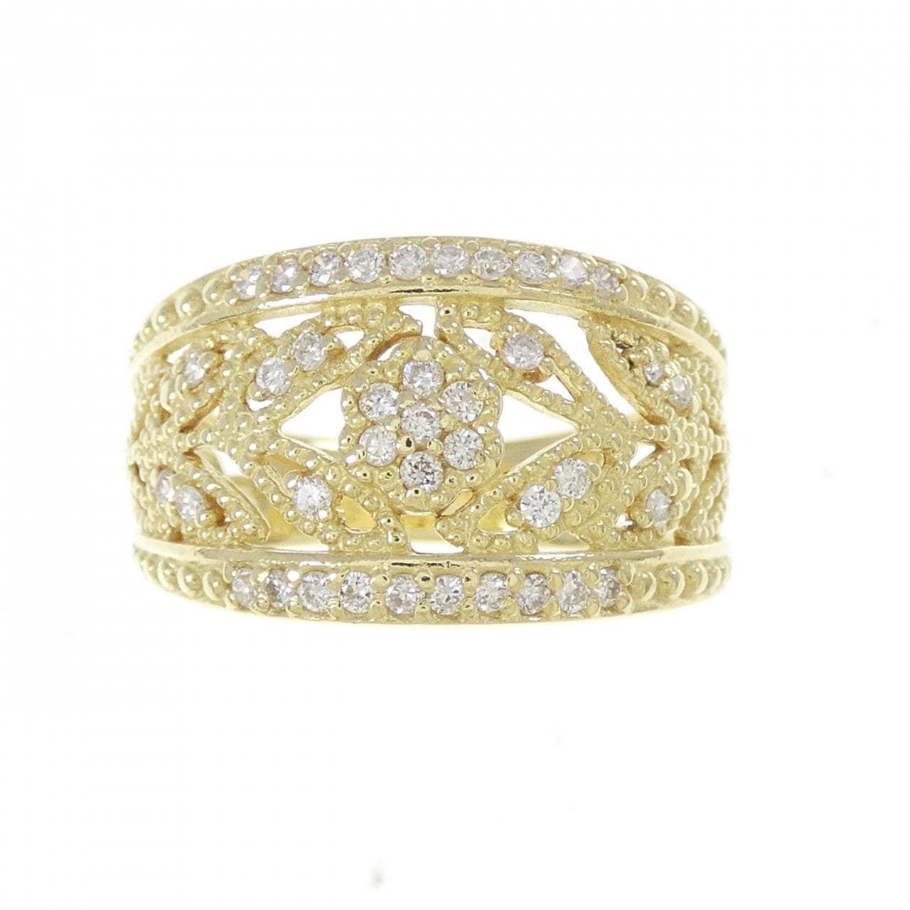 K18YG ダイヤモンド リング 0.33CT