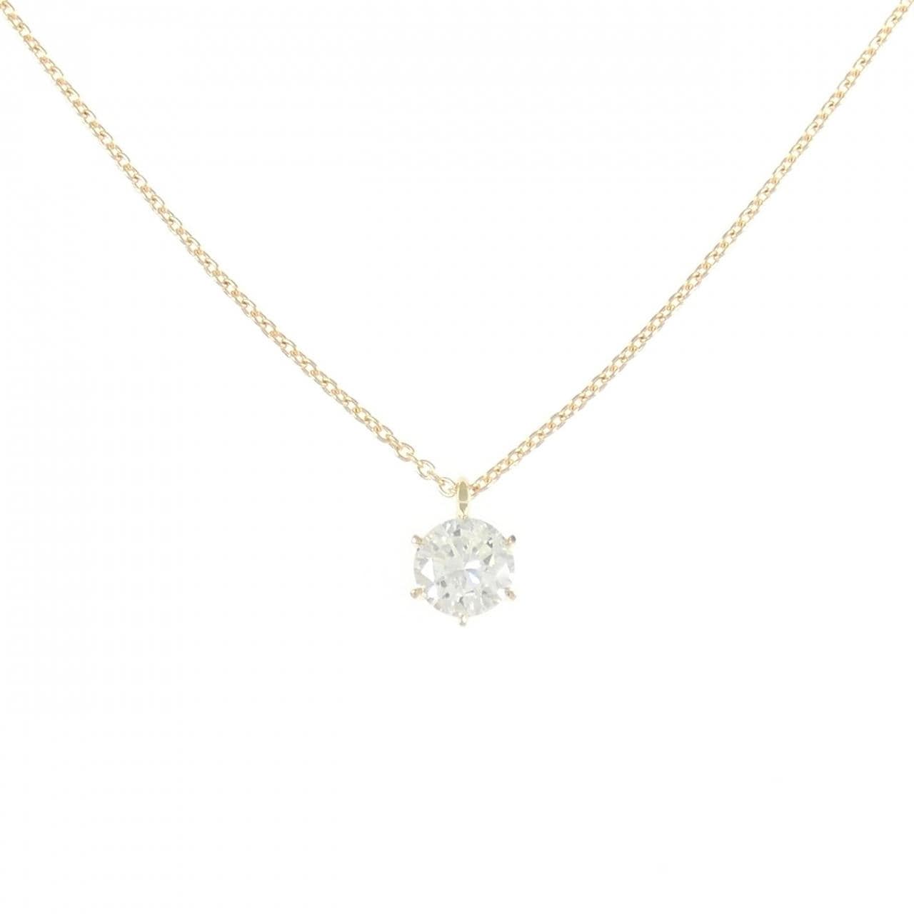 【リメイク】K18YG ダイヤモンド ネックレス 0.414CT H I1 Good