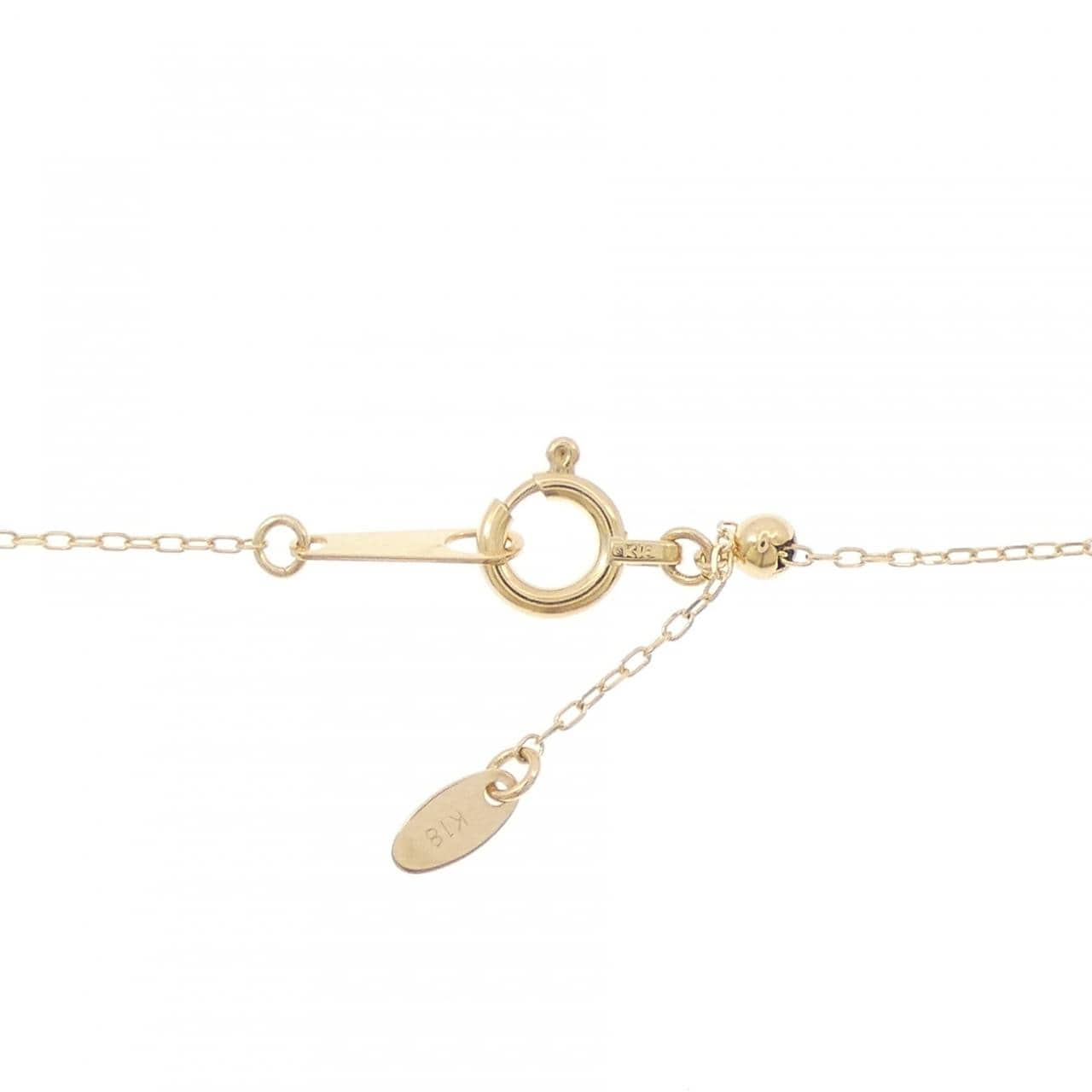K18YG ダイヤモンド ネックレス 0.30CT