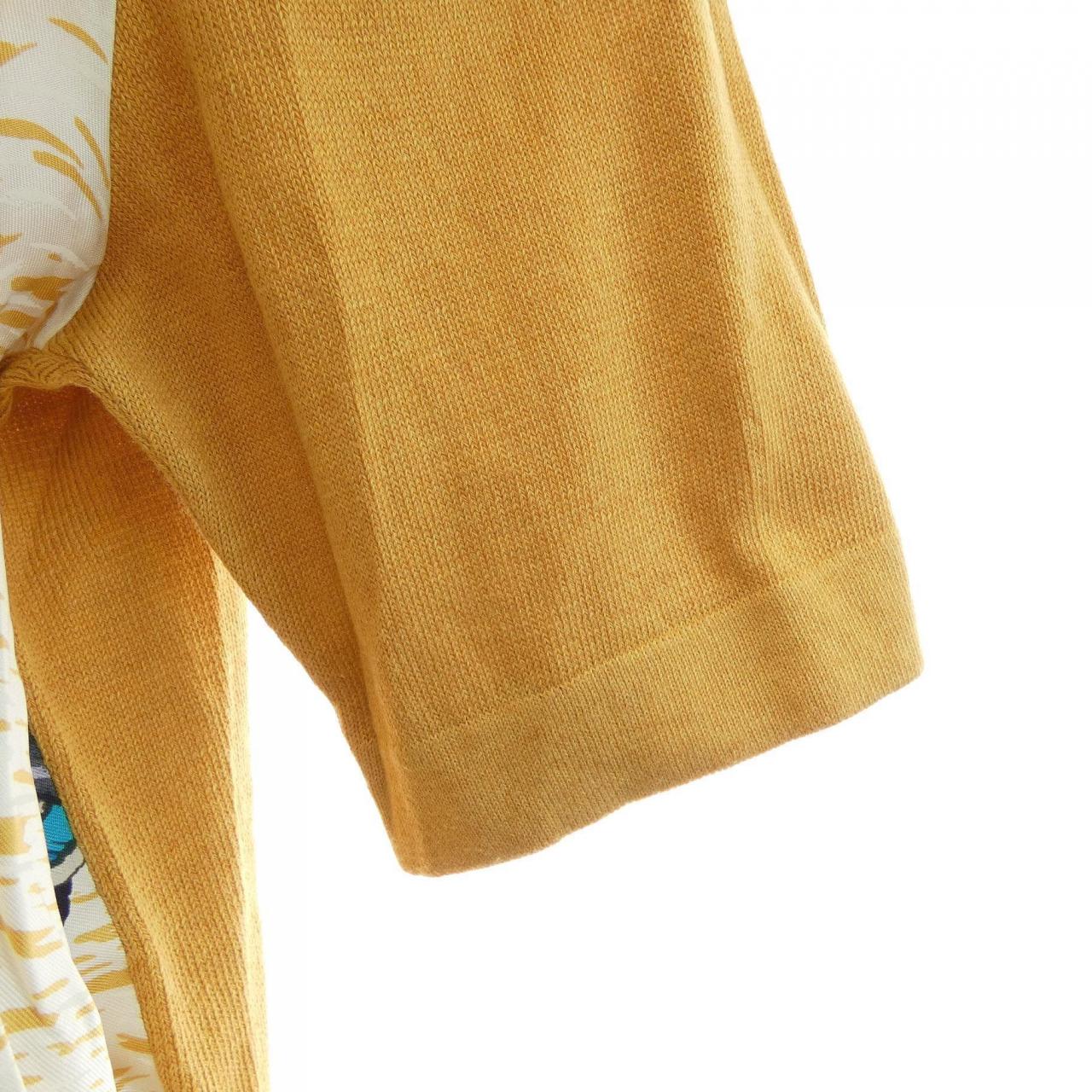 【ヴィンテージ】エルメス HERMES LAVIE PRECIEVSE DE LA MEDITERRANEE ツイルレーヌ. ポロシャツ