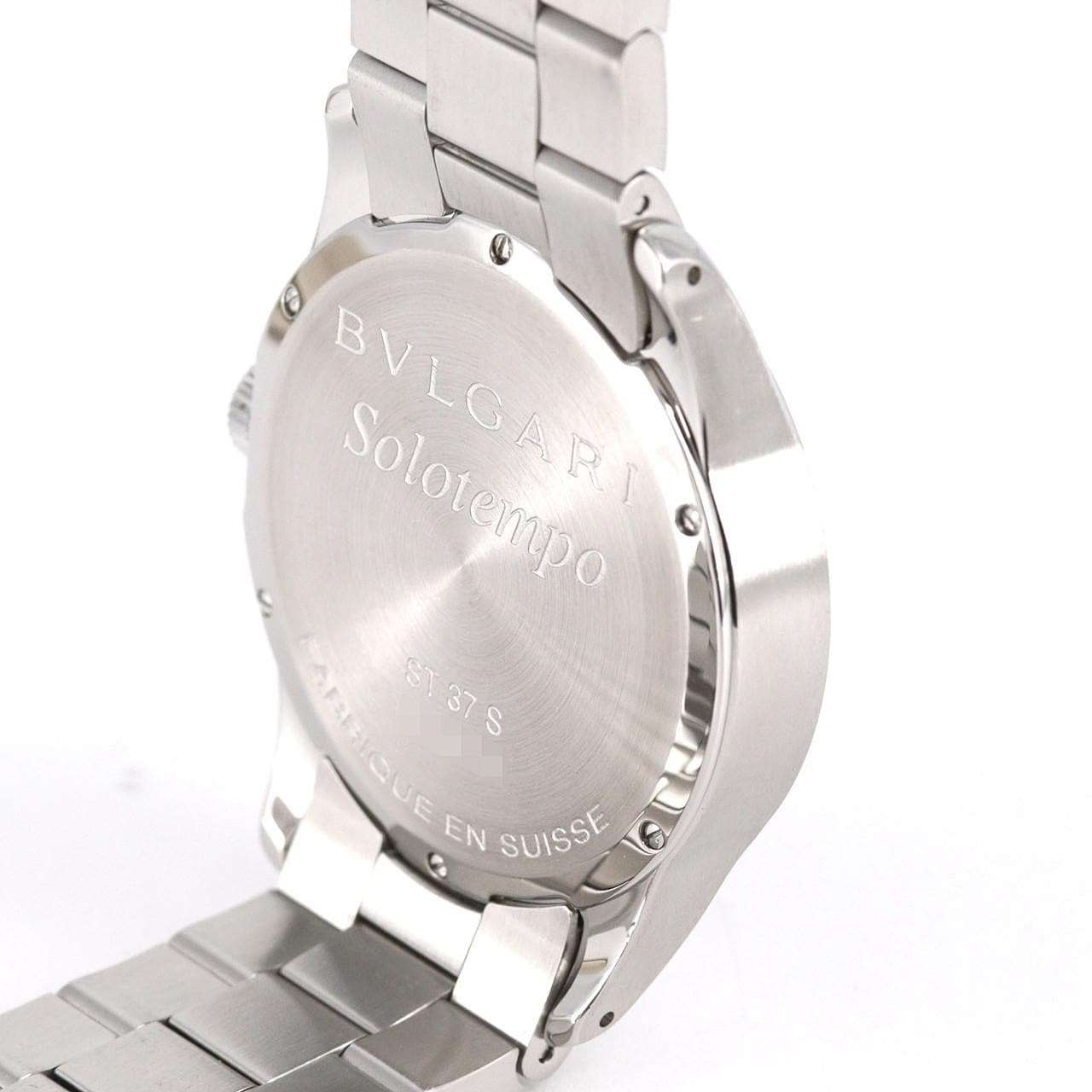 ブルガリ ソロテンポ ST37S/ST37BSS SS クォーツ