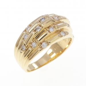 K18YG ダイヤモンド リング 0.30CT