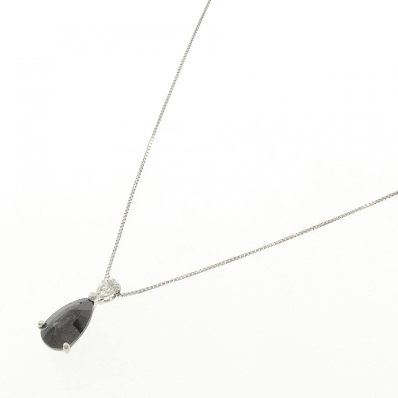 K18WG ダイヤモンド ネックレス 2.64CT