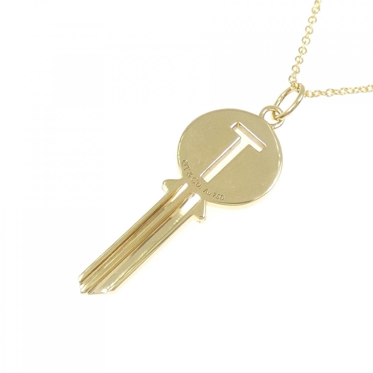ティファニー モダン キー ラウンド キー ネックレス