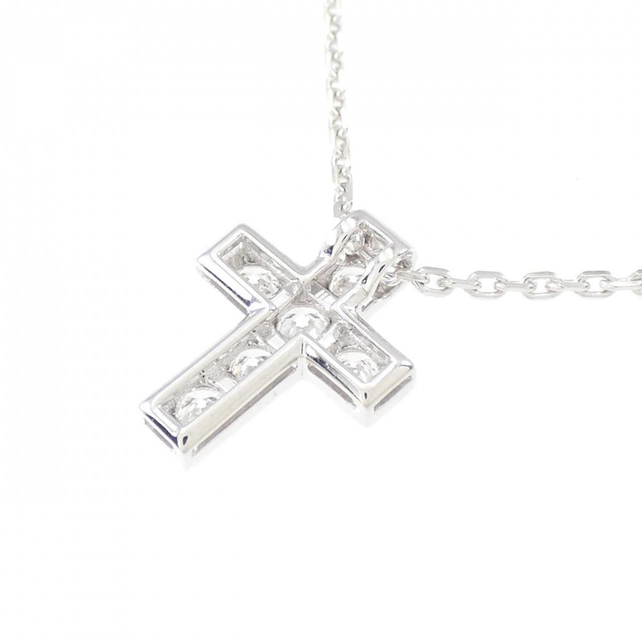 Van Cleef & Arpels Cross Diamond Necklace