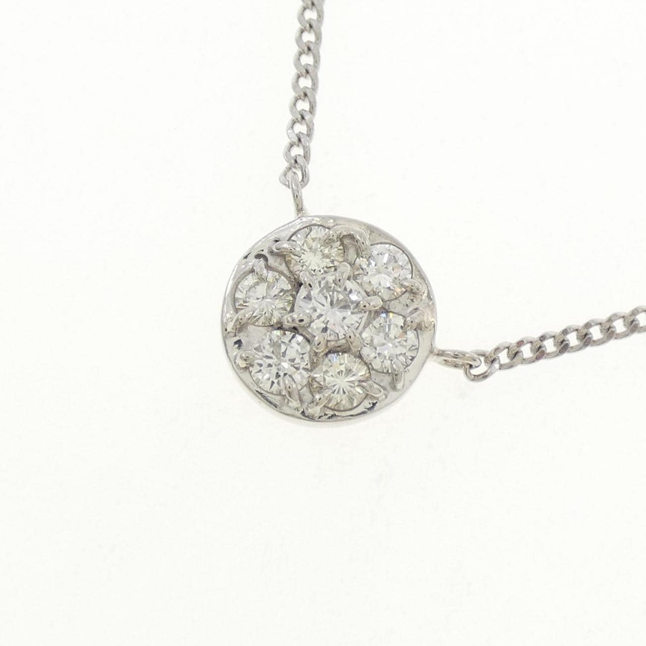 PT900/PT850 ダイヤモンド ネックレス 0.50CT