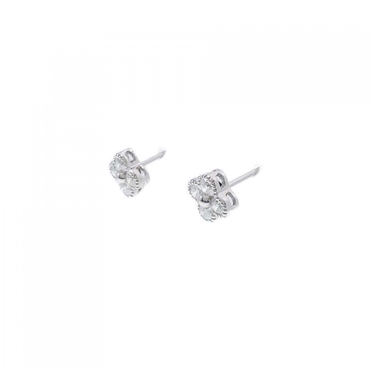 [BRAND NEW] PT flower Diamond earrings 0.502CT