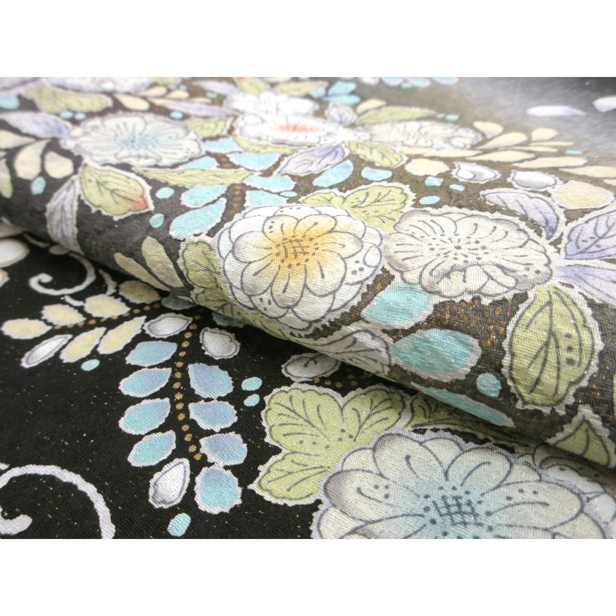 【新品】訪問着　友禅金彩加工