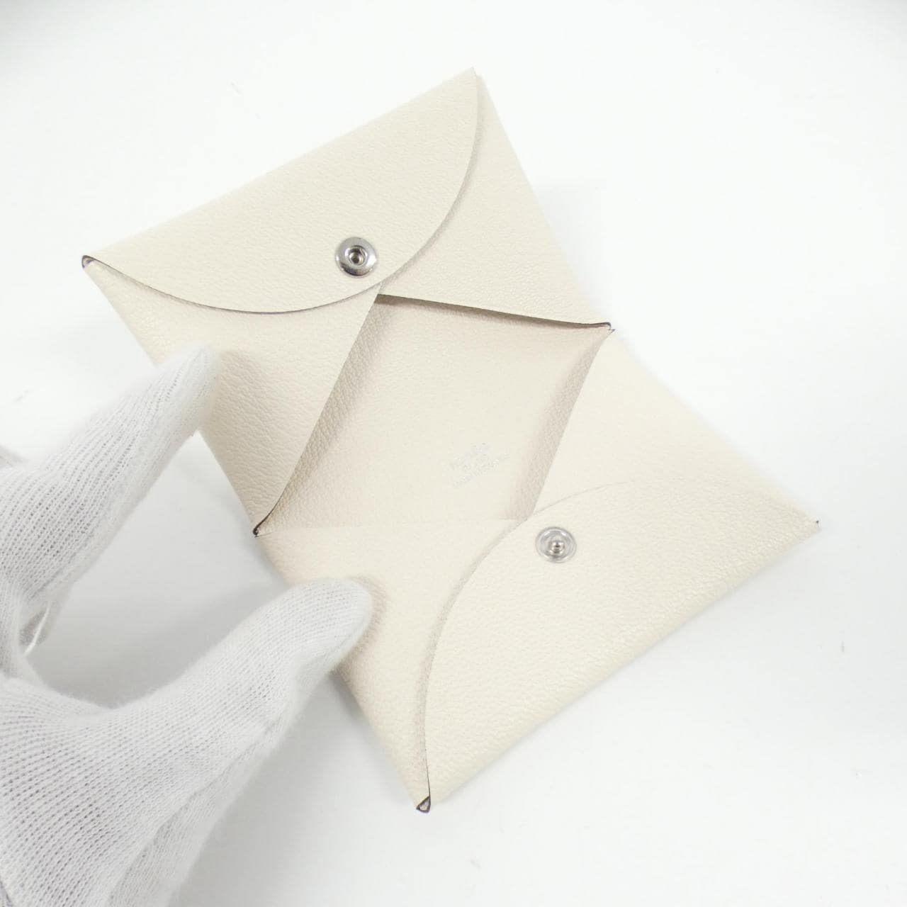 【未使用品】エルメス カルヴィ 044166CK カードケース