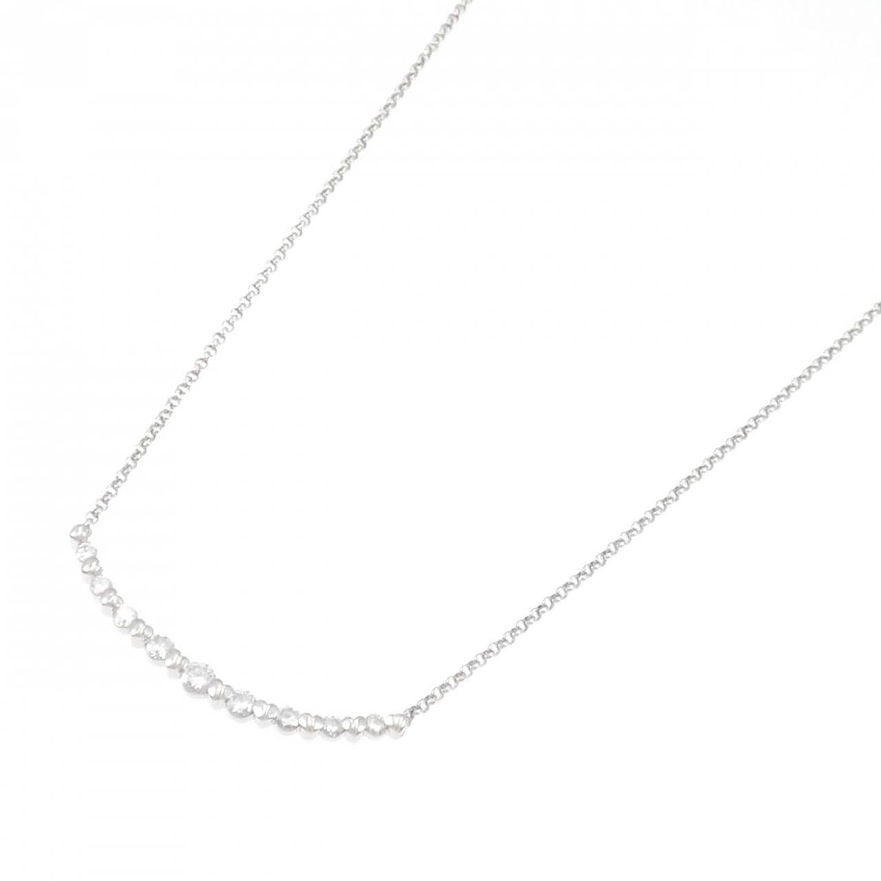 PT900/PT850 ダイヤモンド ネックレス 0.72CT