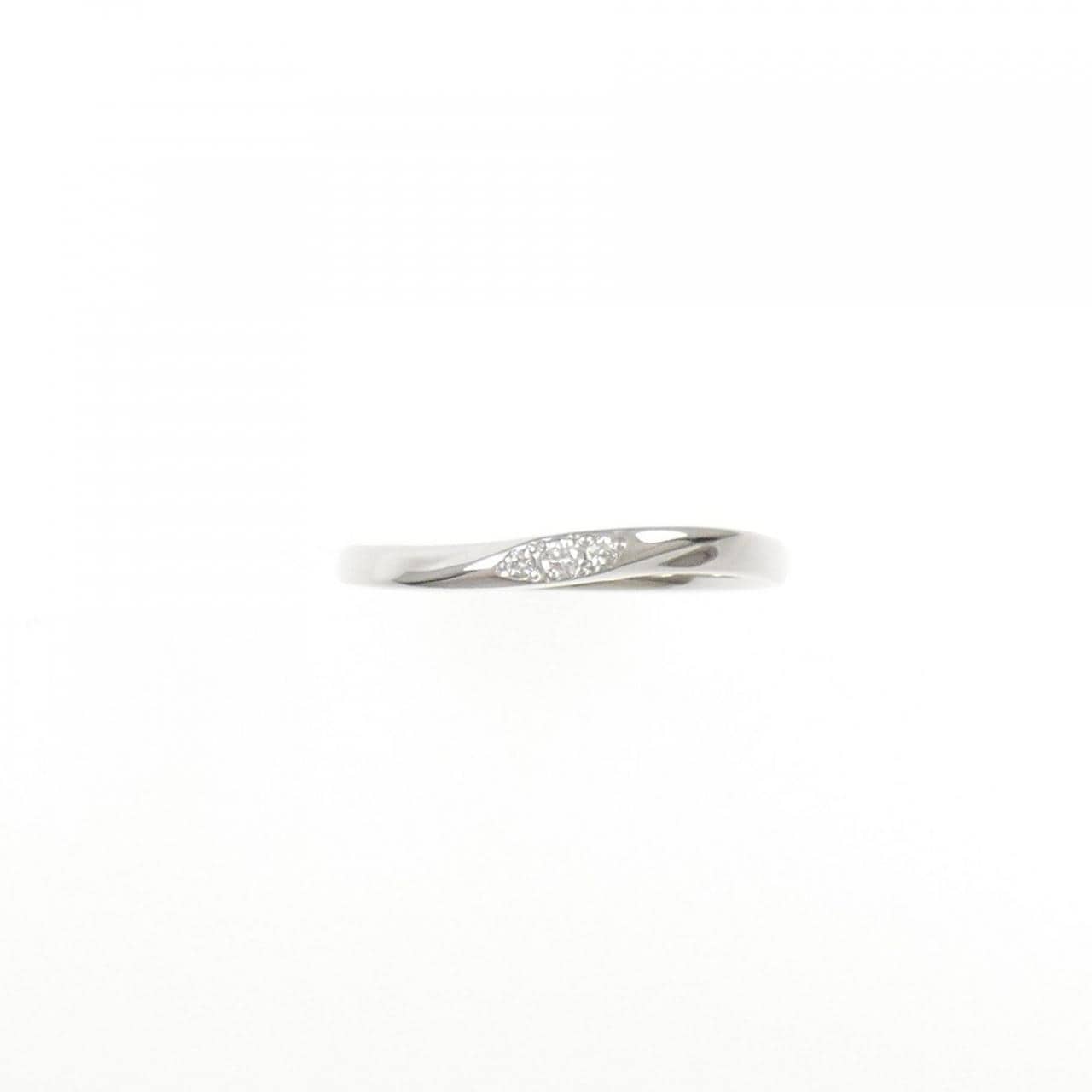 K10WG ダイヤモンド リング 0.02CT