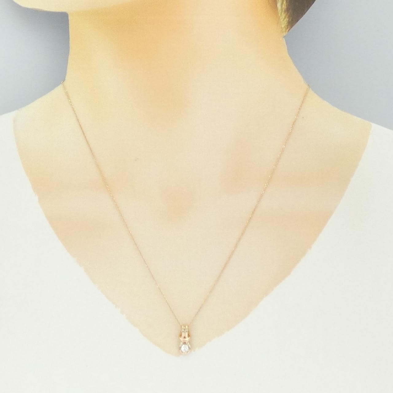フォーエバー　マーク ダイヤモンド ネックレス 0.15CT
