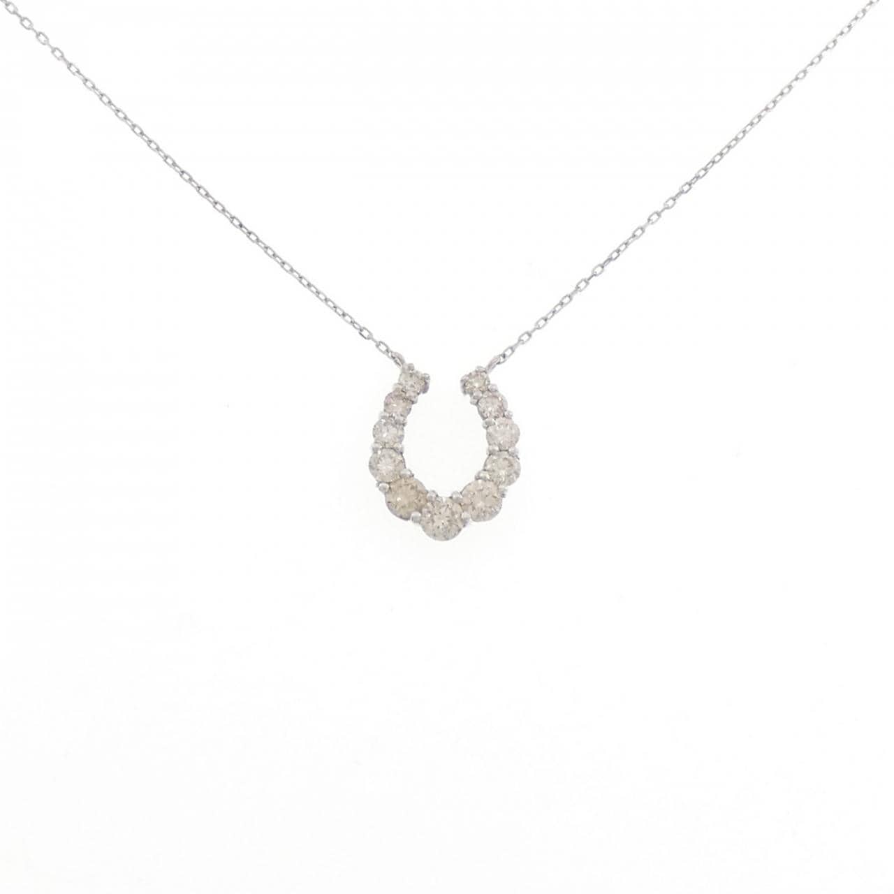 PT900/PT850 ダイヤモンド ネックレス 0.50CT