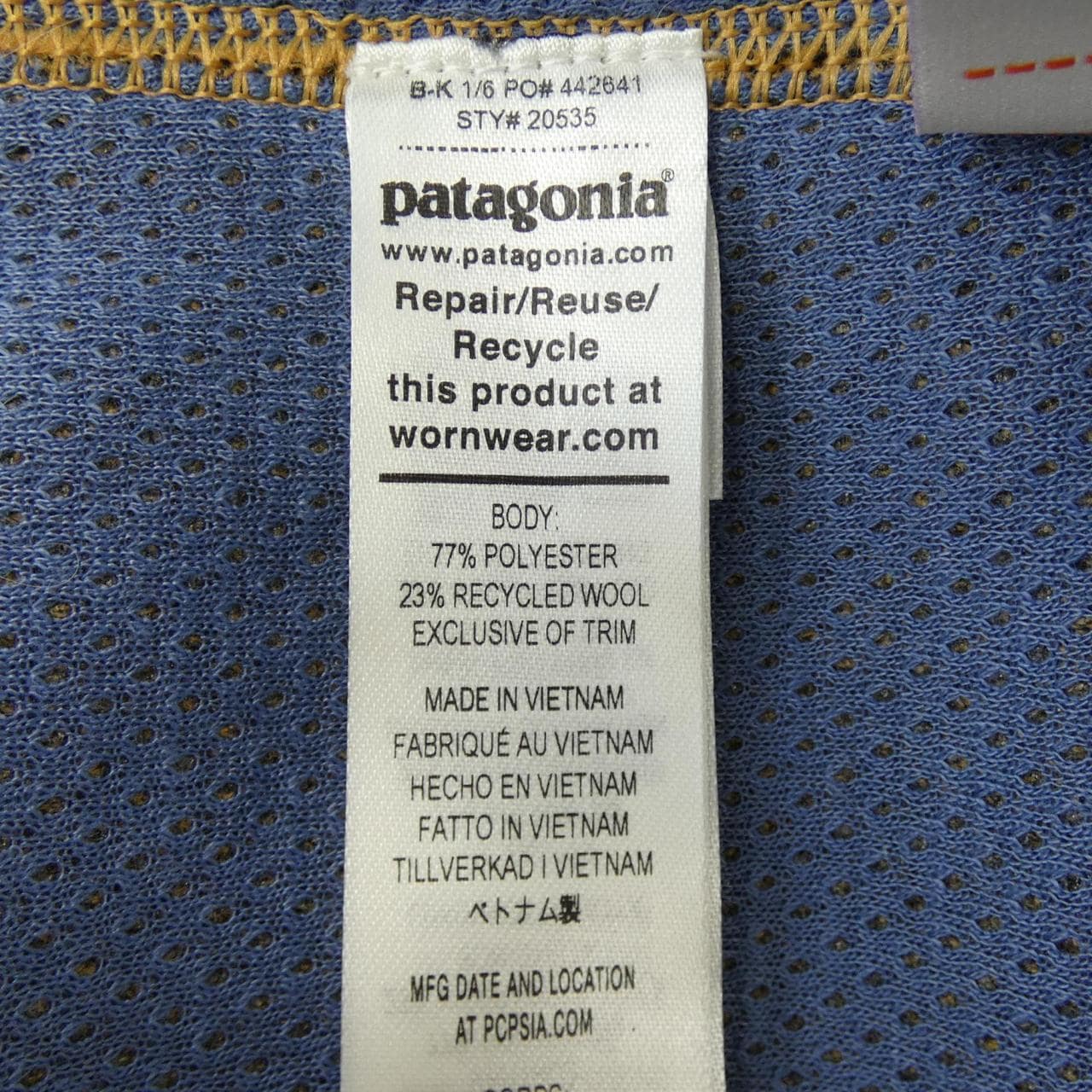 パタゴニア PATAGONIA ブルゾン