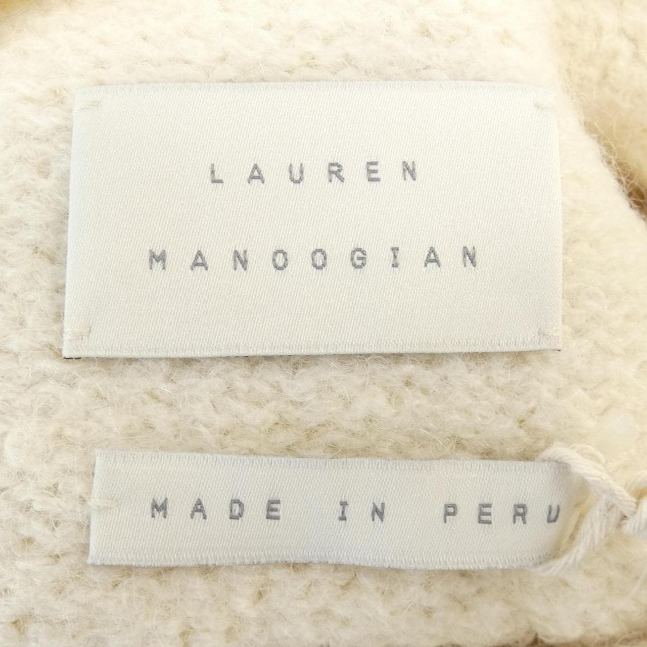 ローレンマヌーギアン LAUREN MANOOGIAN ケープ