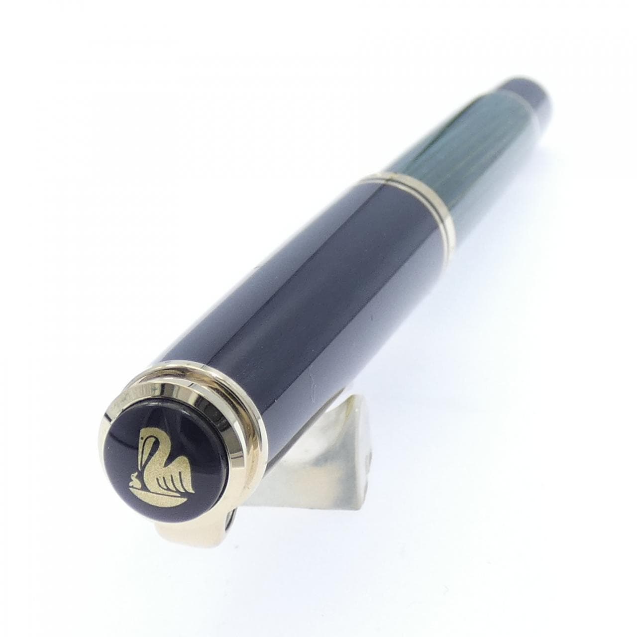 ペリカン スーベレーンM600緑縞 万年筆