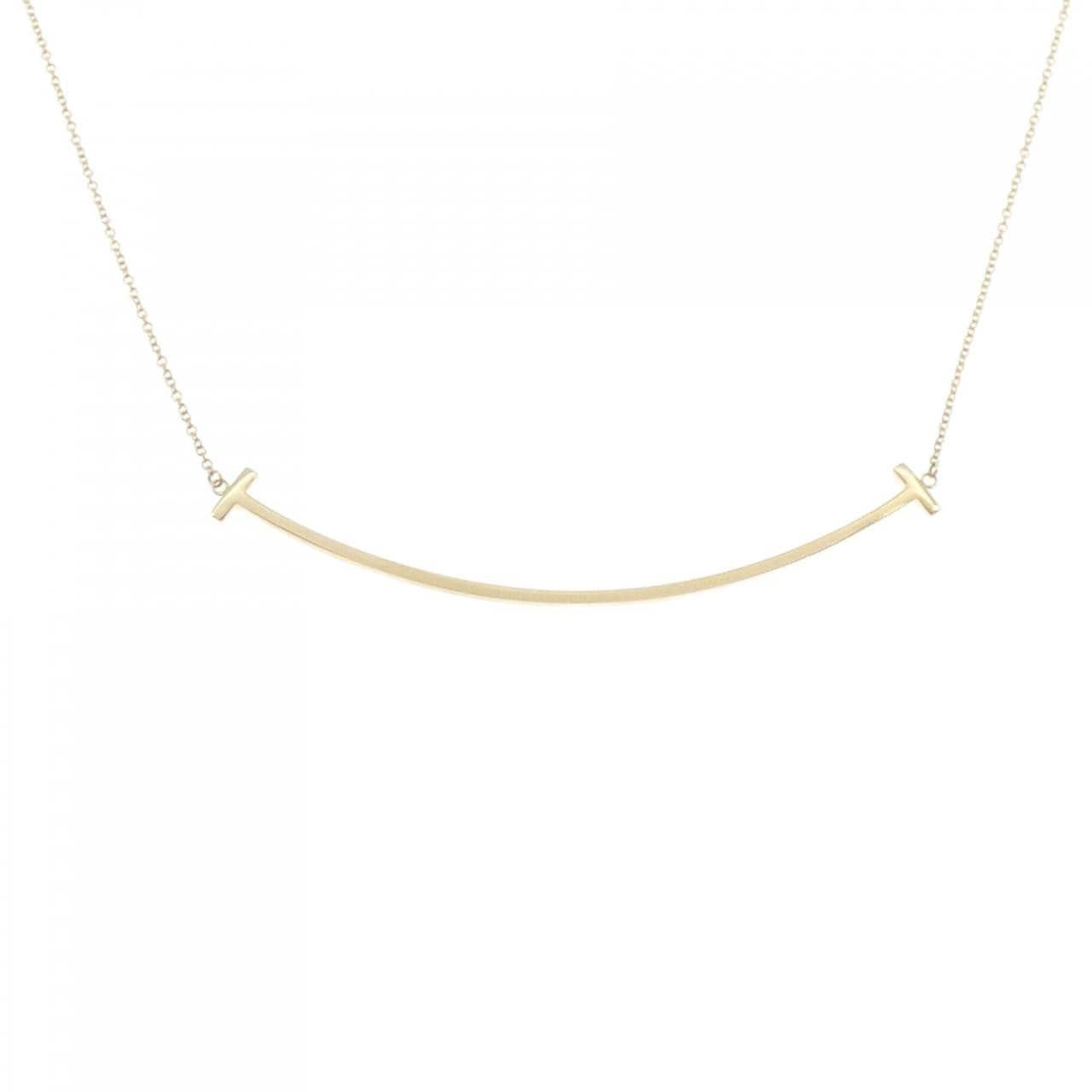 ティファニー Tスマイル ラージ ネックレス