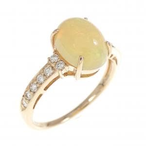 K18PG オパール リング 1.37CT