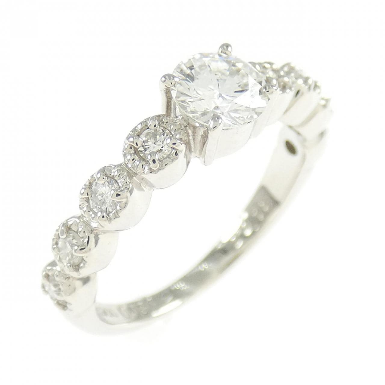 PT900 ダイヤモンド リング 0.392CT F VS1 VG