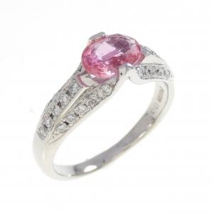 PT900 サファイヤ リング 0.838CT