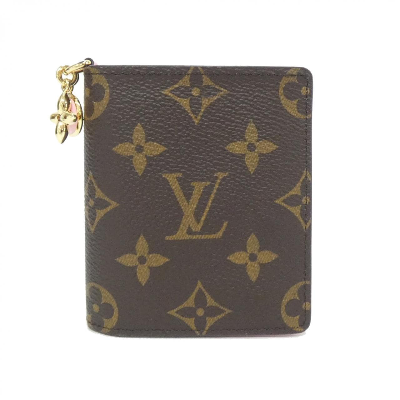 ルイヴィトン モノグラム ポケットウォレット LVチャーム M14718 財布