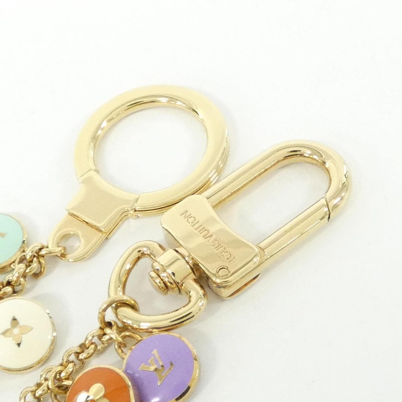 ルイヴィトン ポルト クレ シェンヌ パスティーユ M65380 バッグチャーム