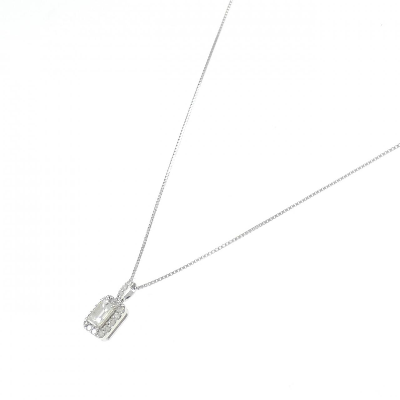 [BRAND NEW] PT Diamond Necklace 0.21CT