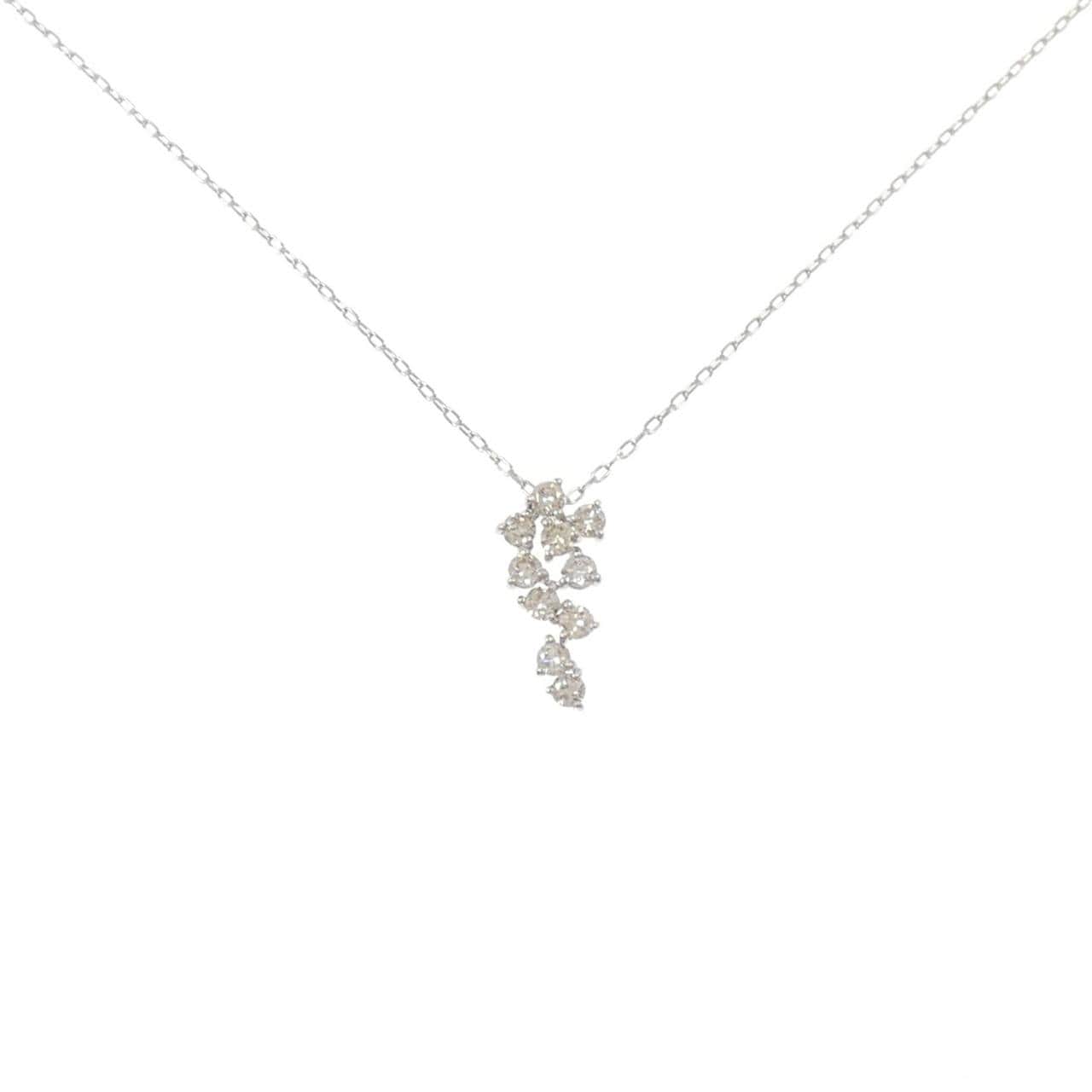 PT950/PT850 ダイヤモンド ネックレス 0.50CT