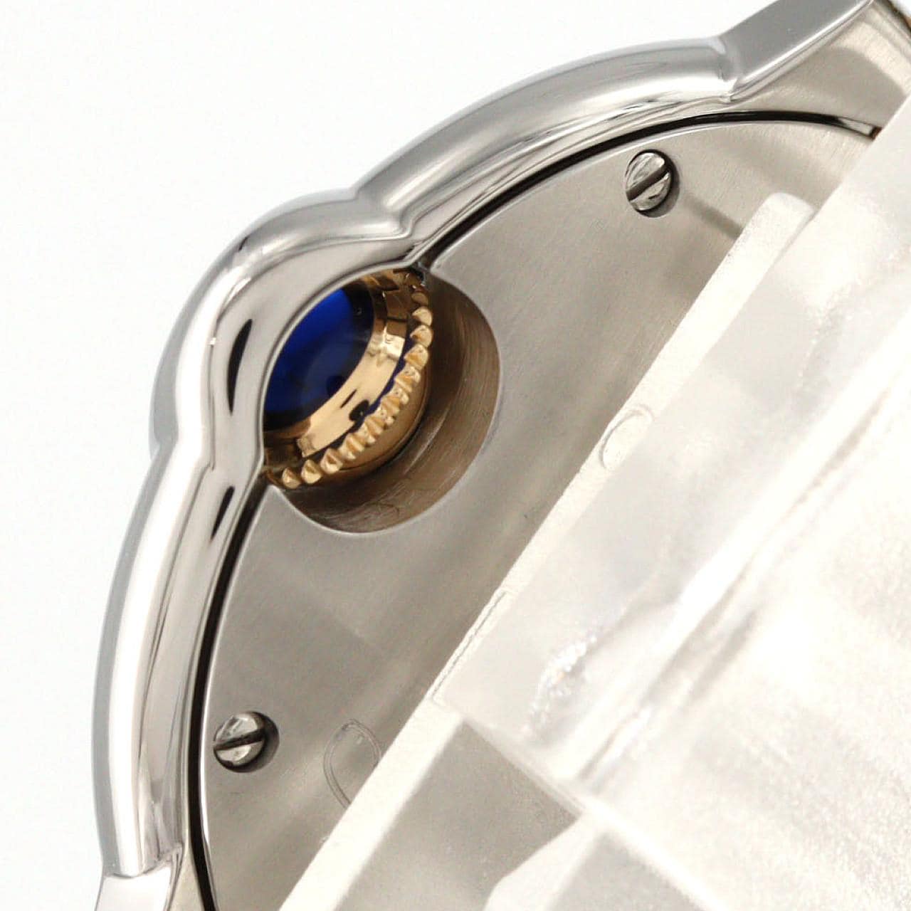 カルティエ バロンブルーSM コンビ W69007Z3/W2BB0010 SSxYG クォーツ