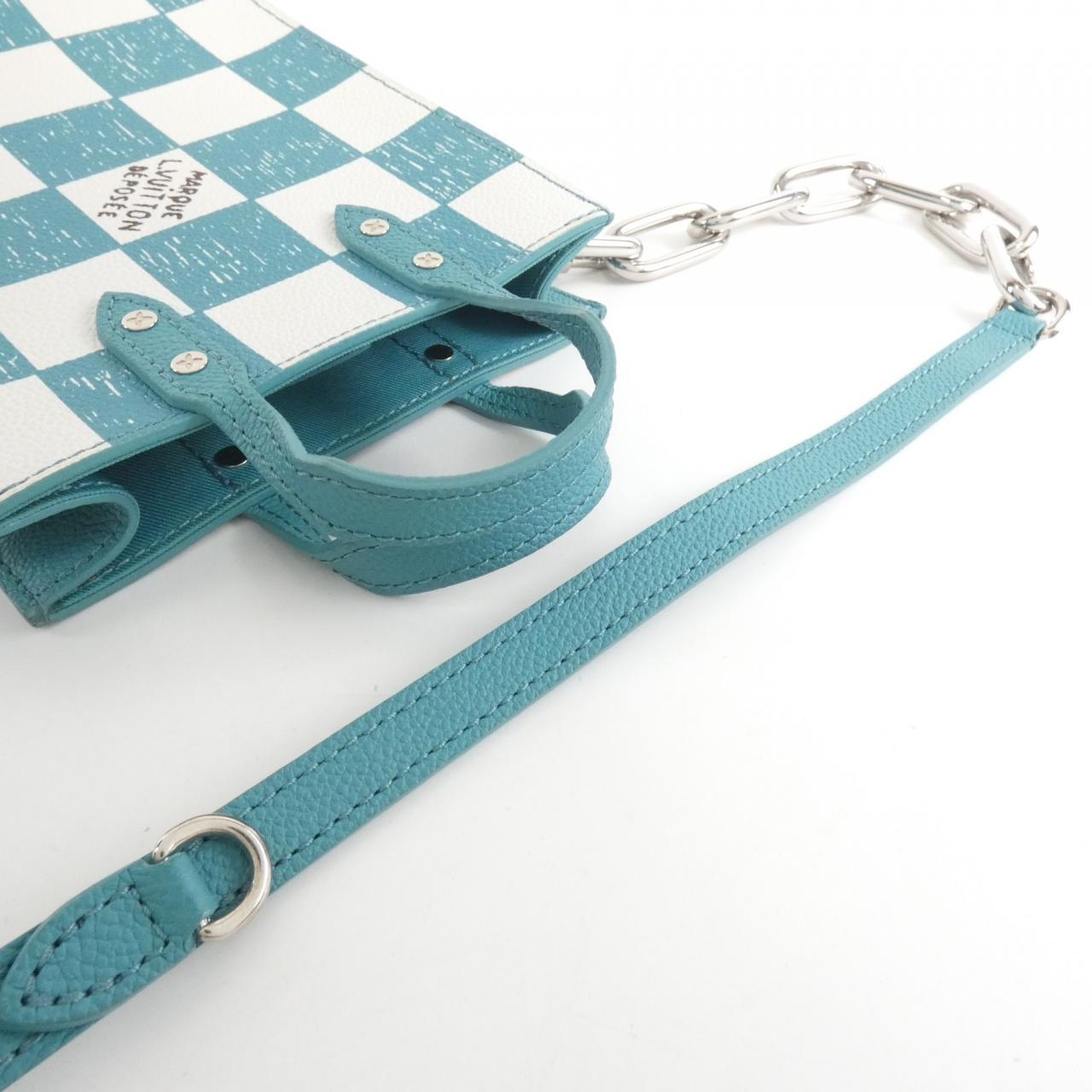 ルイヴィトン ダミエ チェッカーボード サック プラXS N60495 バッグ