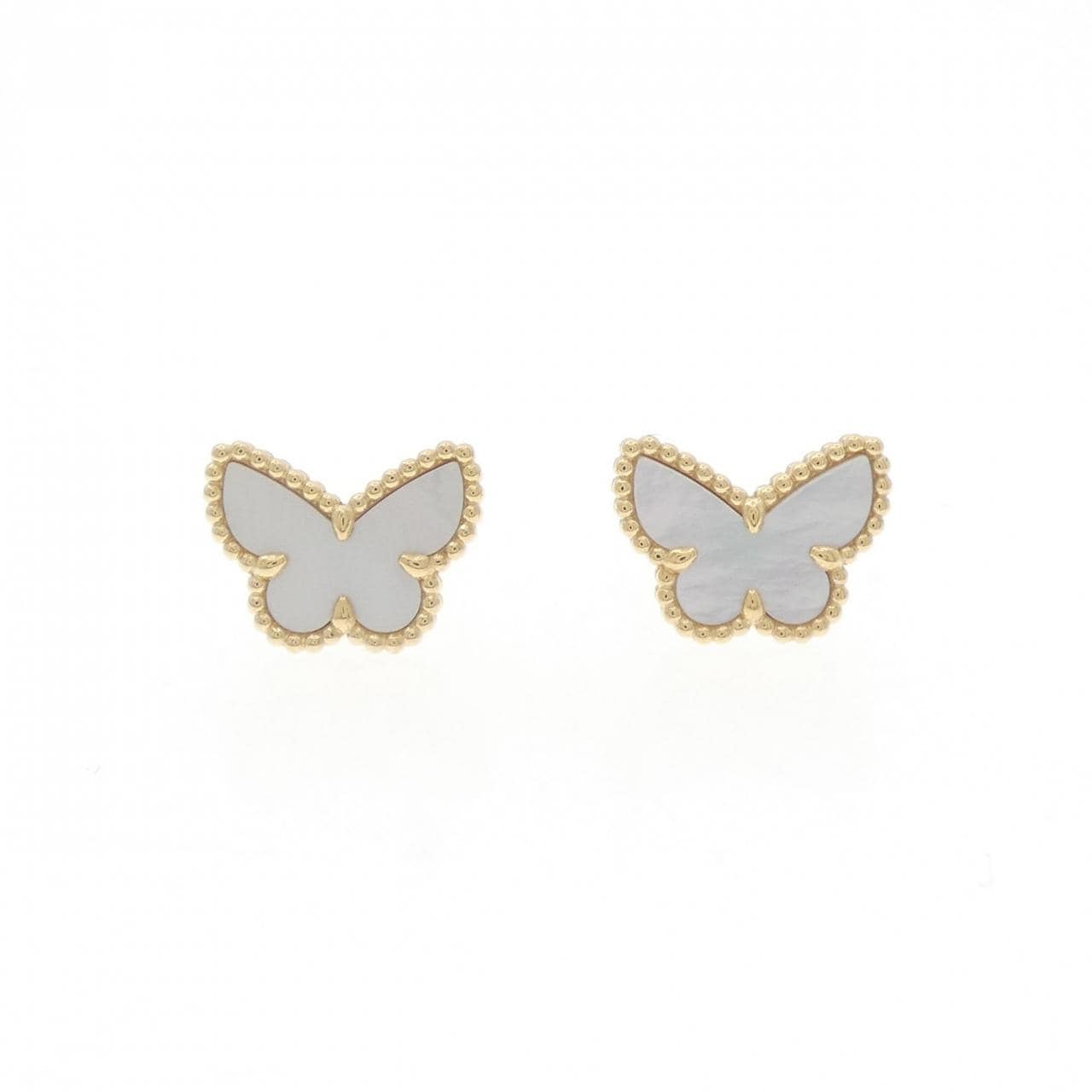 ヴァンクリーフ&アーペル スウィートアルハンブラ パピヨン ピアス