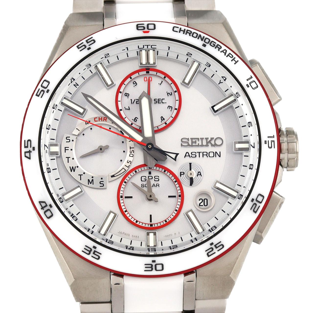 セイコー アストロン GPS 電波時計 LIMITED 5X83-0AN0-1/SBXC173 TIxセラミック ソーラークォーツ