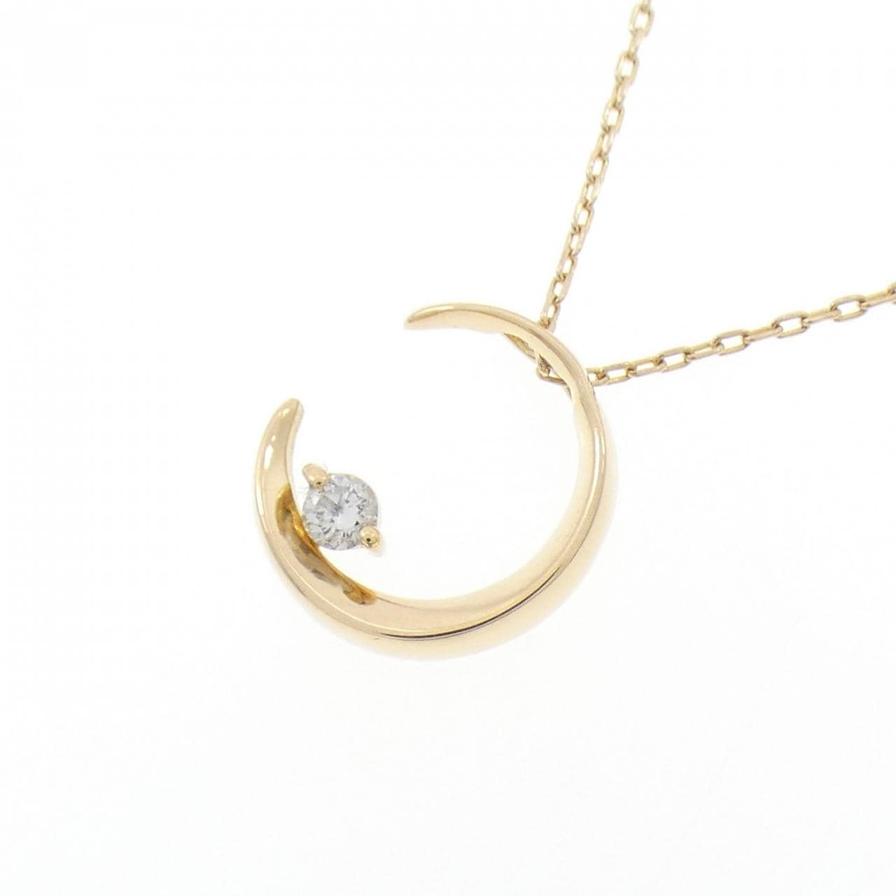 スタージュエリー ムーンライト ネックレス 0.02CT