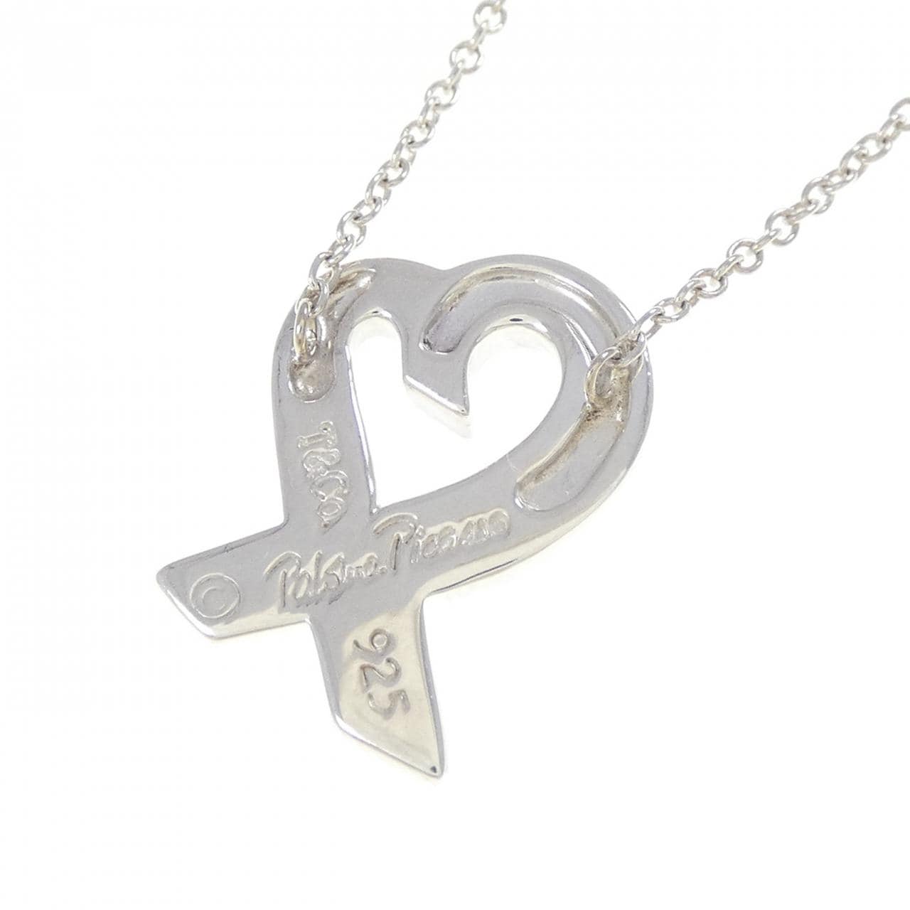 ティファニー ラビングハート スモール ネックレス