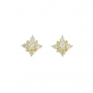 K18YG ダイヤモンド ピアス