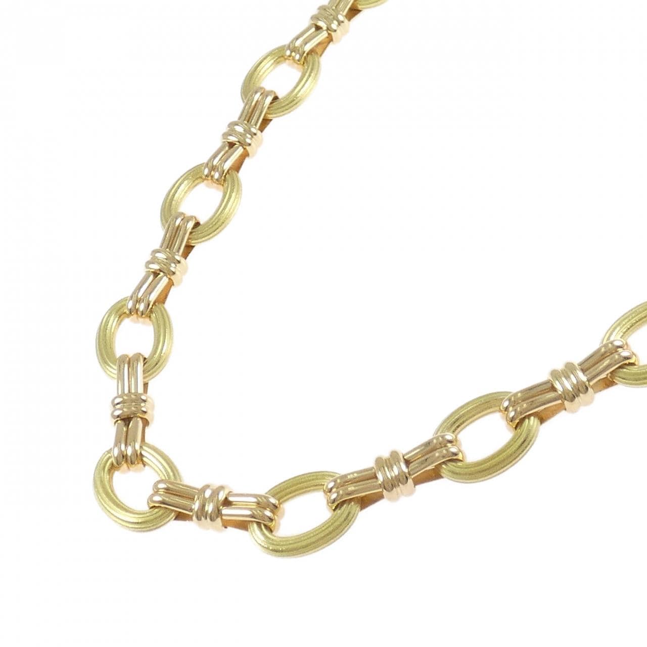 【ヴィンテージ】ショーメ 750YG/750PG ネックレス