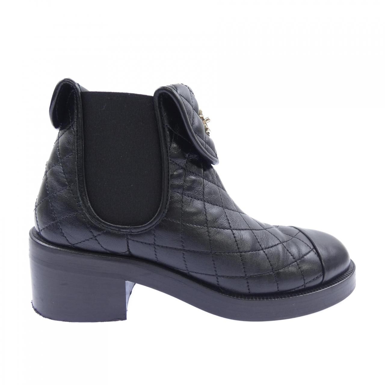 シャネル CHANEL アンクルブーツ ANKLE BOOTS ターンロック G45144B14037 ブーツ