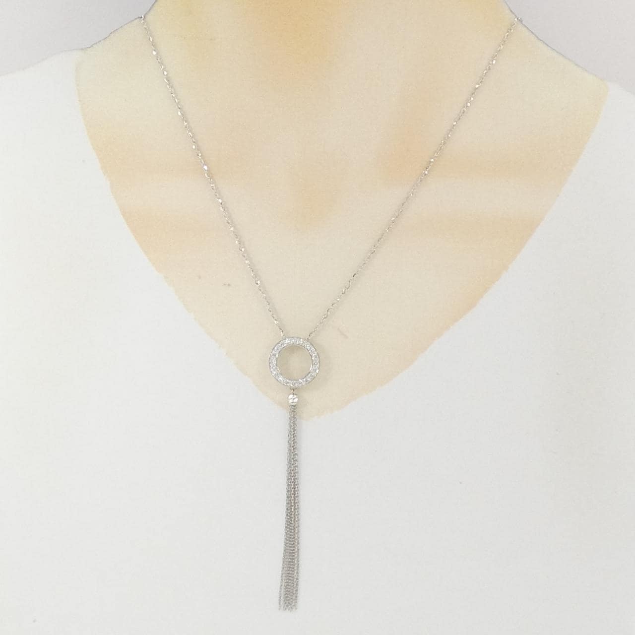 PT900/PT850 ダイヤモンド ネックレス 0.50CT