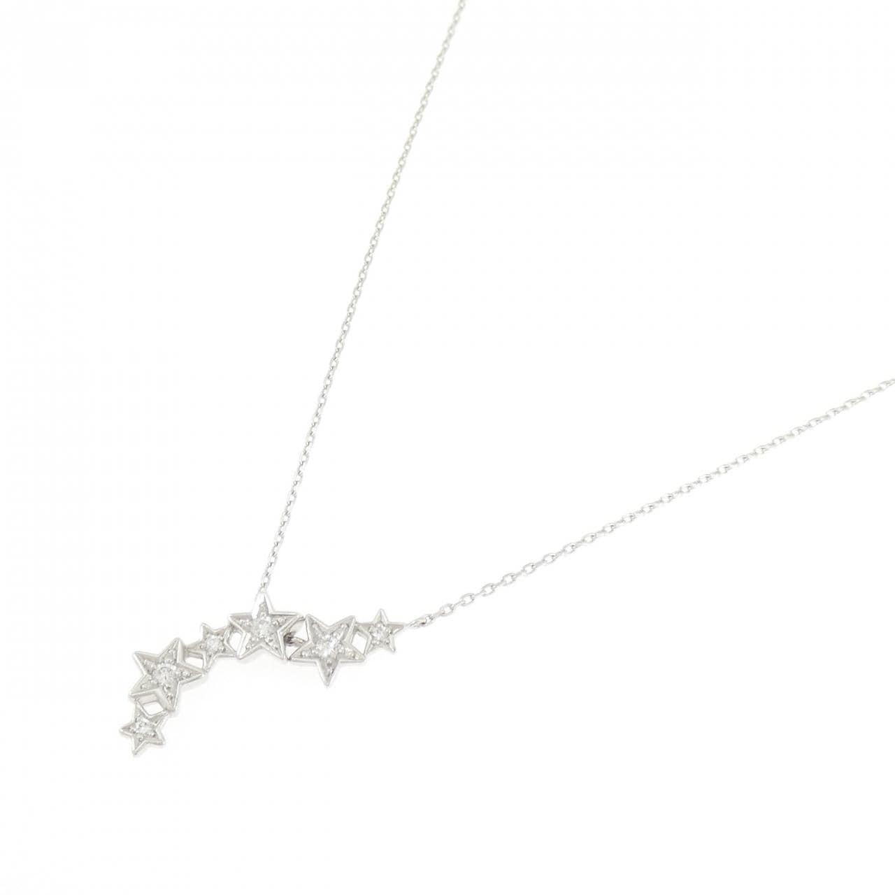 スタージュエリー ダイヤモンド ネックレス 0.14CT