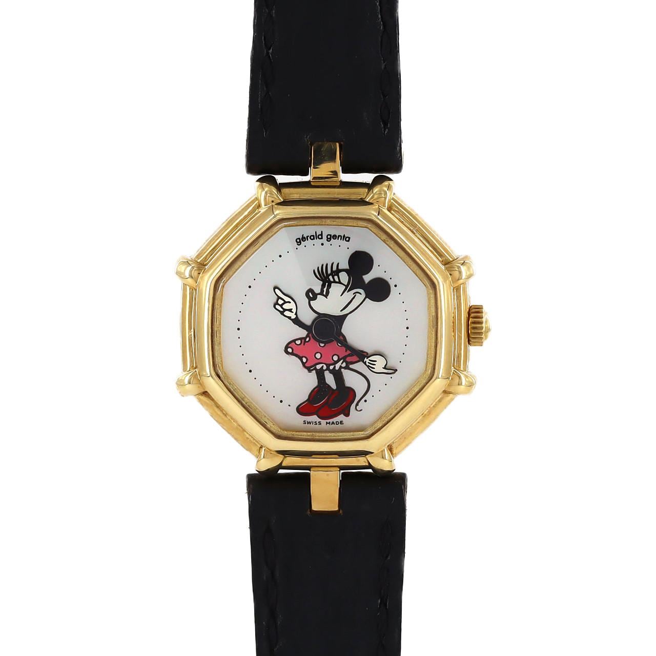 GERALD GENTA Fantasy Minnie Mouse YG G.3299.7 YG Quartz