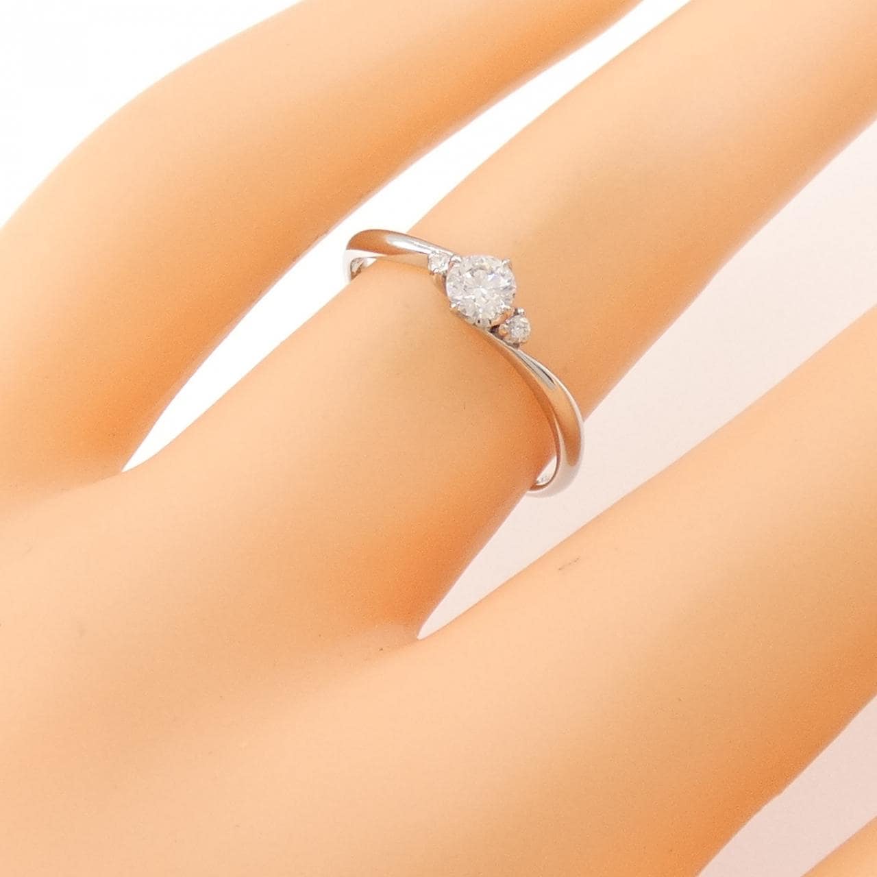 PT ダイヤモンド リング 0.165CT