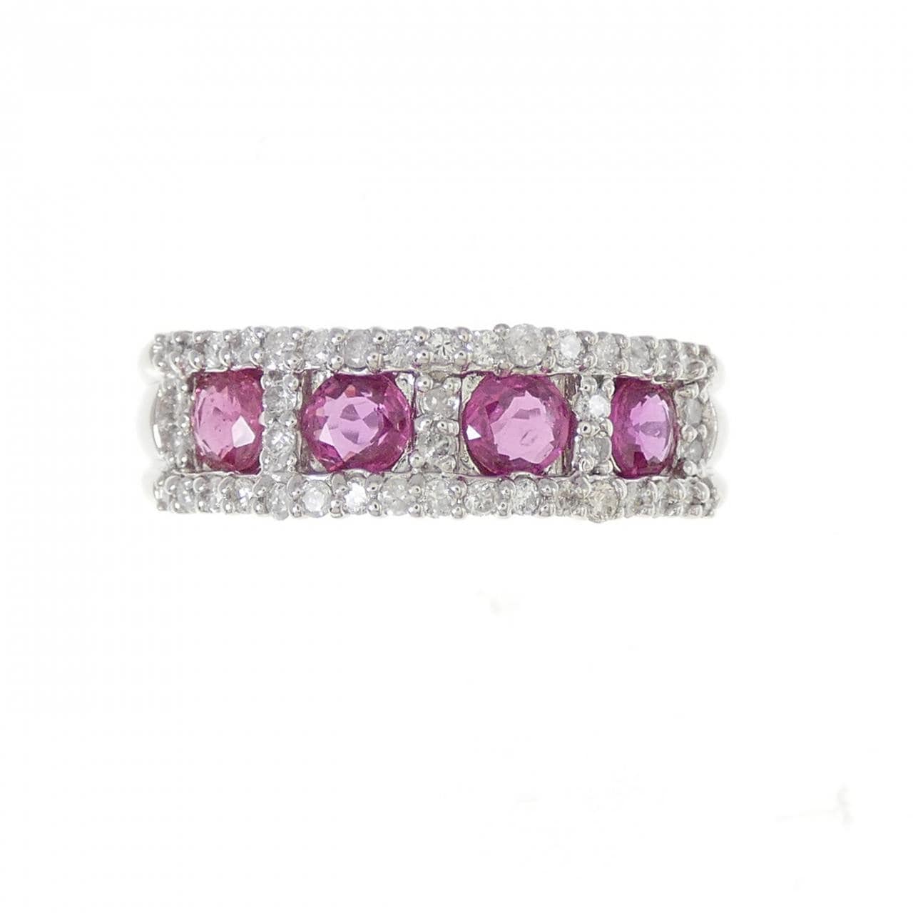 PT900 Ruby Ring 0.76CT