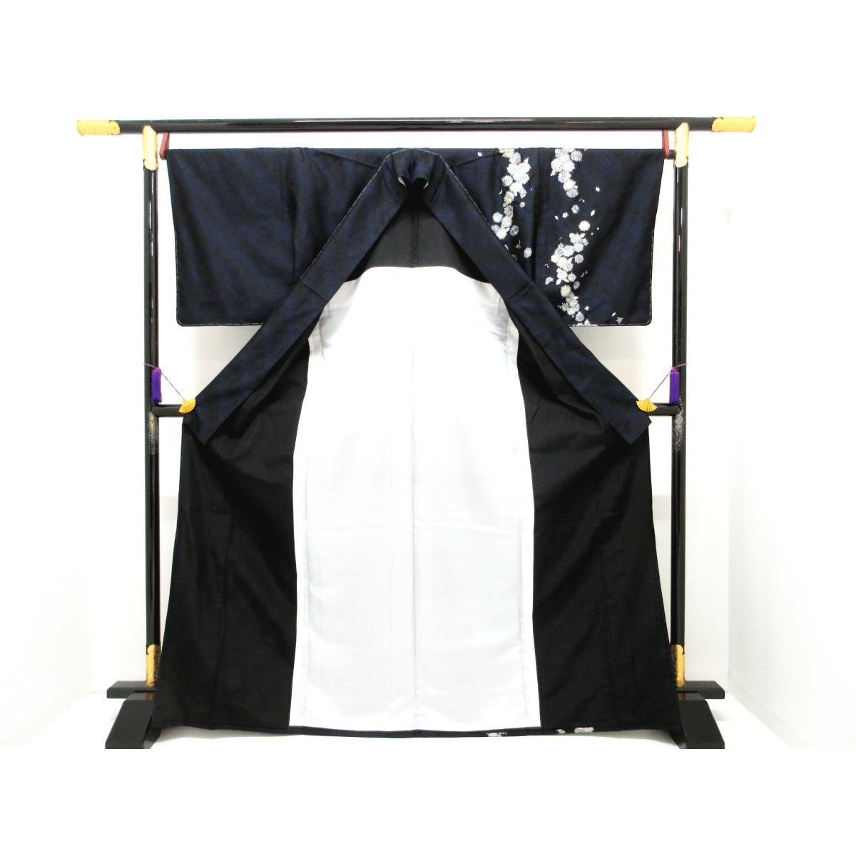 [新品] 和Wada Mitsumasa银釉单层和服