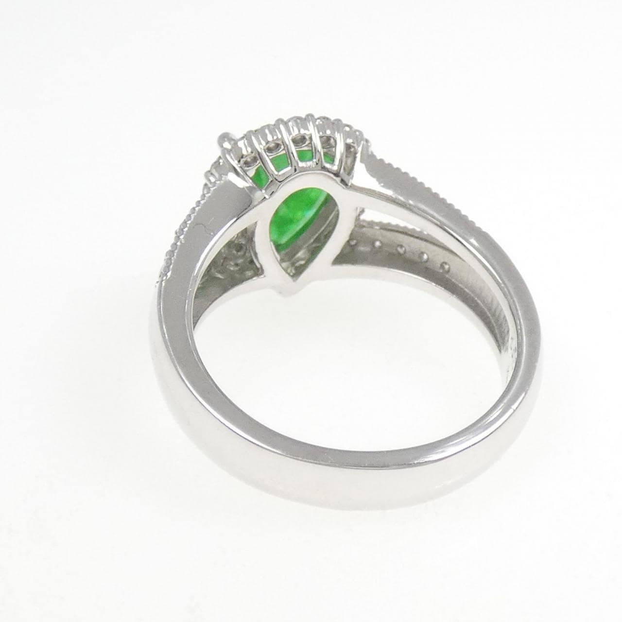 PT900 ヒスイ リング 1.598CT