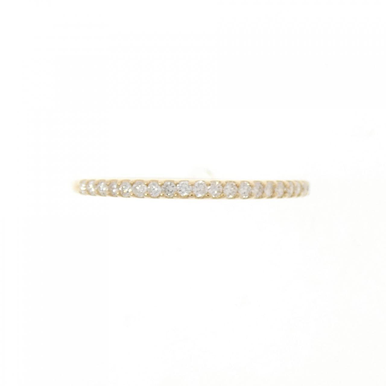 【リメイク】K18YG ダイヤモンド リング 0.10CT