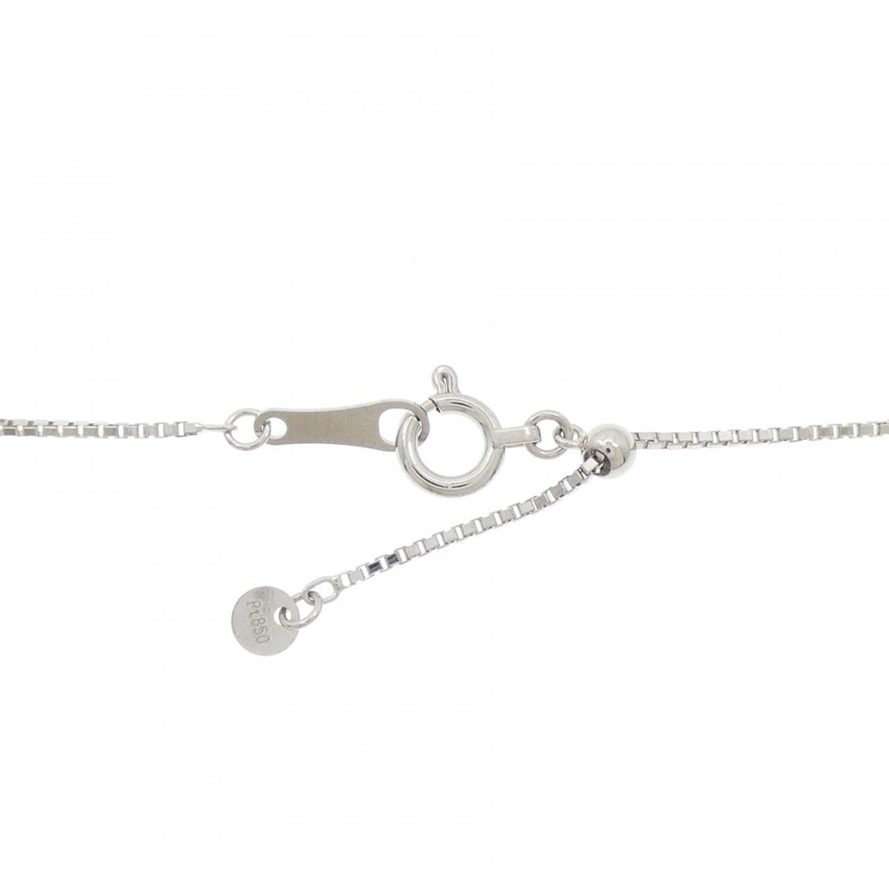 PT900/PT850 クロス ダイヤモンド ネックレス 1.00CT