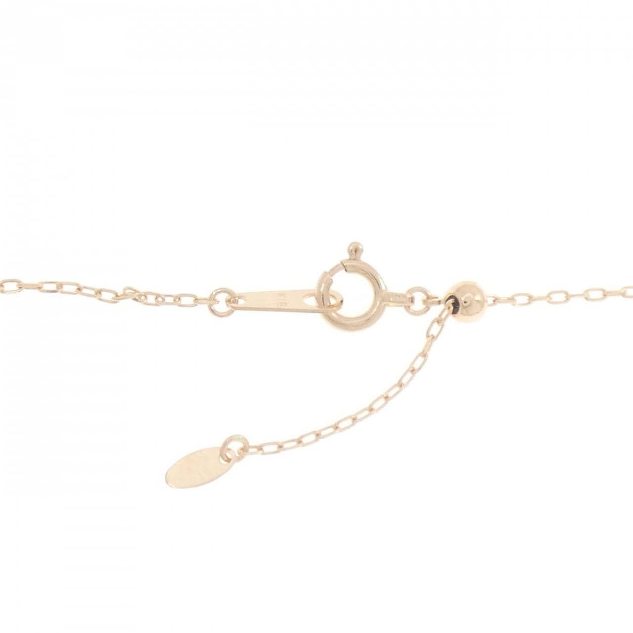 K18PG ダイヤモンド ネックレス 0.15CT