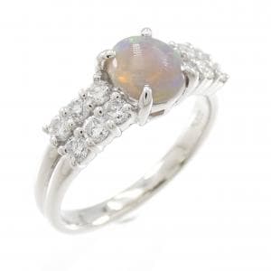 PT900 ブラックオパール リング 0.57CT