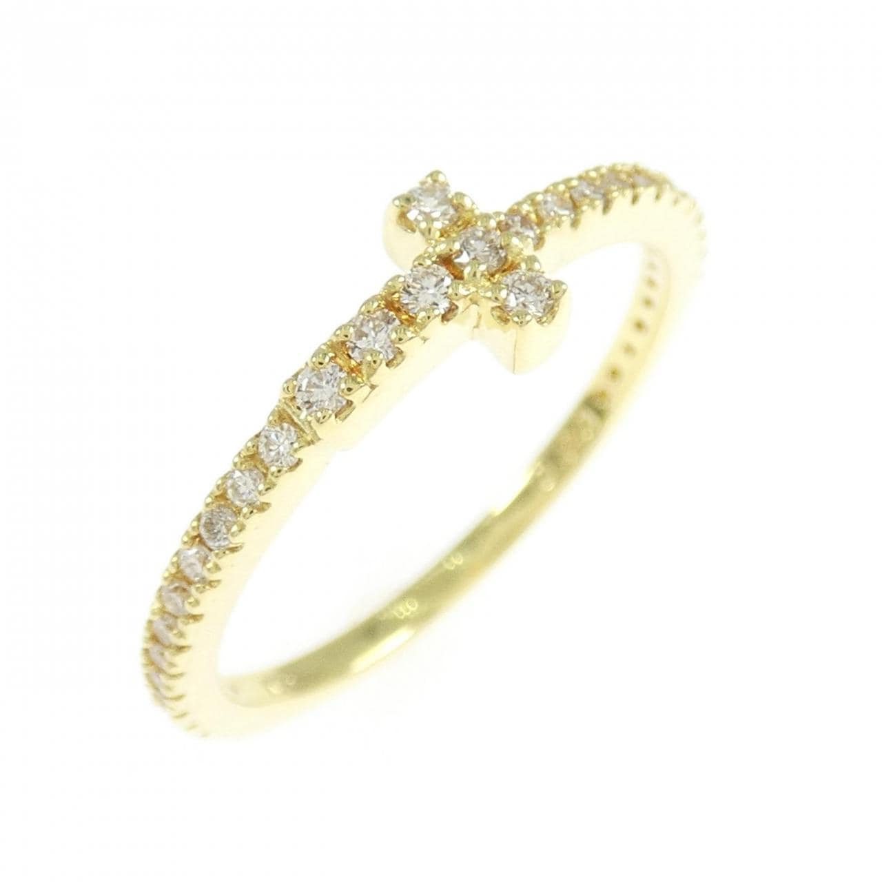 K18YG ダイヤモンド リング 0.20CT